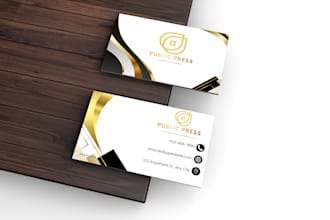 create a premium and stylish business card