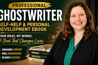 ghostwrite your self help and personal development nonfiction ebook