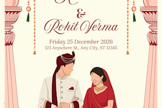 design royal luxury wedding invitation cards and rsvp cards
