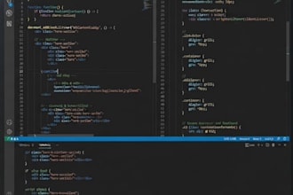 develop a responsive website using HTML CSS and javascript