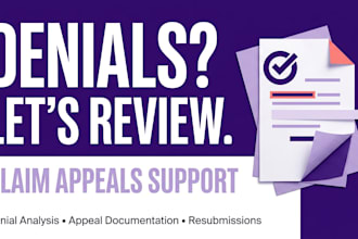 handle medical billing denials and claim appeals