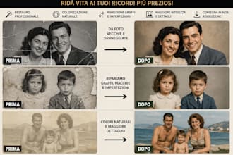 restore enhance and colorized your old photos