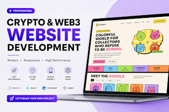 build a modern crypto token or web3 website