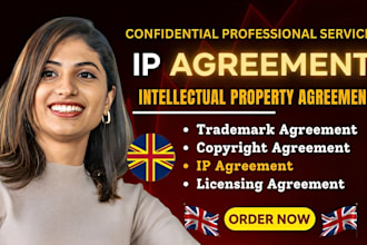 be intellectual property UK solicitor trademark copyright IP agreement