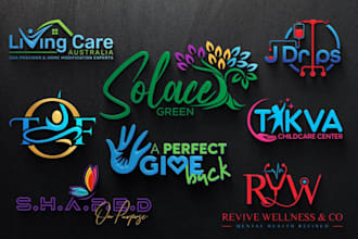 design a modern typography dental logo design for dentists