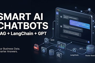 build a smart ai chatbot with rag, langchain and gpt