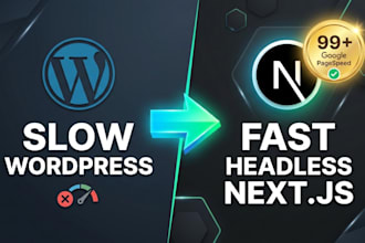 convert wordpress to headless next js website