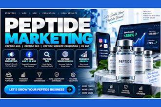 do peptide marketing peptide ads peptide seo peptide website promotion fb ads
