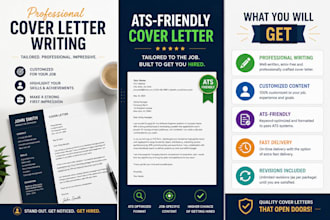 write a professional cover letter for your job application