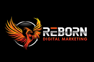create graceful and fantastic phoenix logo design