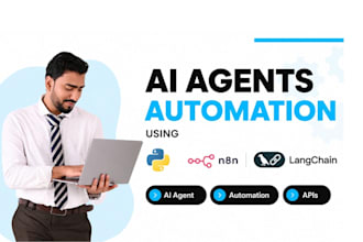 build ai agents and ai automation with python and n8n