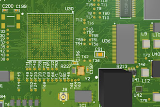 design a clean and professional pcb layout and schematics