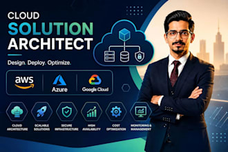 be your aws cloud architect for migration and infrastructure design