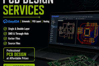 design professional pcb layouts and schematics in easyeda
