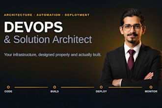 be your solution architect and devops engineer for cloud infrastructure