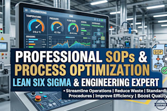 write professional sops and process flowcharts