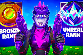 make a premium fortnite thumbnail in 24 hours