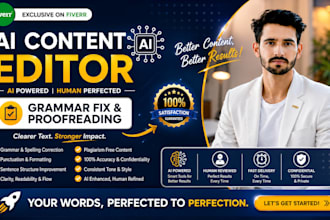 rewrite proofread and format your ai content