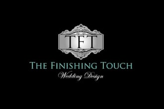 design thrilling classic wedding event logo design