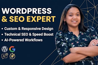 create a custom responsive wordpress website with pixel perfect design