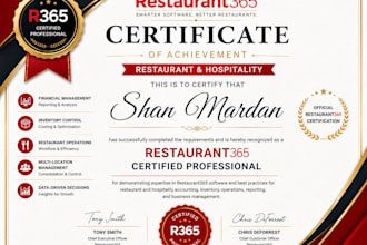do operation tasks for restaurant and hospitality businesses in qbo and r365