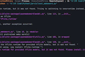 fix python errors, bugs and debug your python code