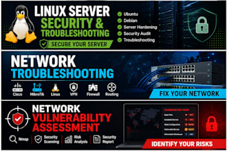 secure and troubleshoot your linux server