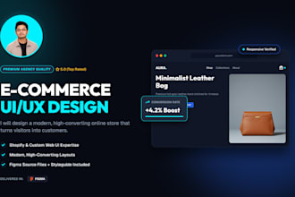 make minimalistic ui ux design for your ecommerce store