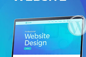 design a responsive wordpress elementor and woo commerce website