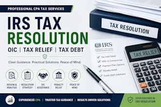 help with irs tax resolution oic tax releif and tax debt