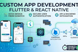 do mobile app development, android, ios, flutter, ai app development