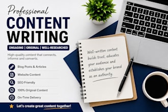 be your professional content writer