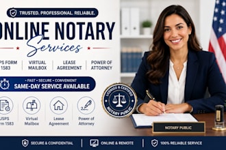 notarize usps form 1583, virtual mailbox lease agreement power of attorney