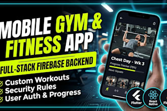 create fitness mobile apps