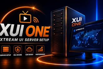 setup admin server with restream server with panel installation for xui one ssl