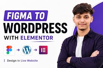 convert figma to wordpress or figma to elementor