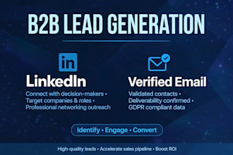 provide highly targeted b2b leads with verified email