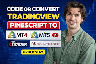 code ninjatrader strategy mt4 mt5 indicator, quantower, ctrader bot, tradingview