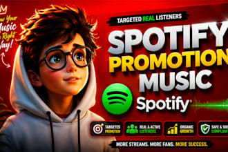 do spotify music promotion, spotify playlist pitching and promote spotify album