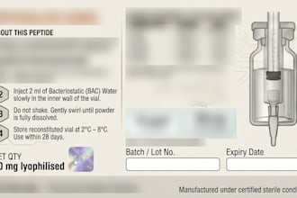 design professional product labels and packaging