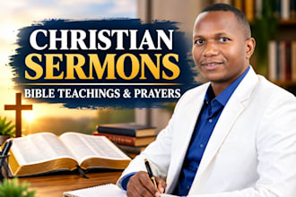 write christian sermons bible teachings and prayers