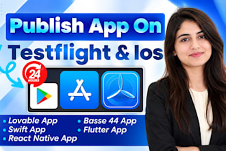 upload your ios app to appstore, testflight and apple store