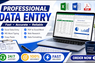 do accurate data enter excal word