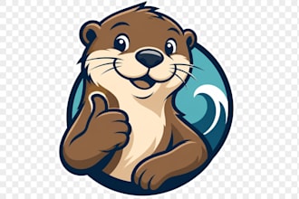 design a custom mascot logo for your brand or business