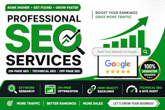 do professional SEO to improve your website rankings and traffic