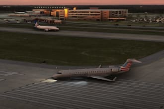 create 2d airport layout, terminal floor plan design,  runway and terminal 3d