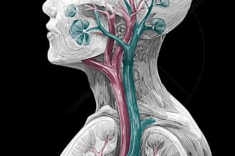 draw medical illustrations or human, animal anatomy illustration