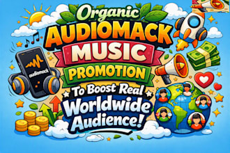 do organic audiomack music promotion to boost real worldwide audience