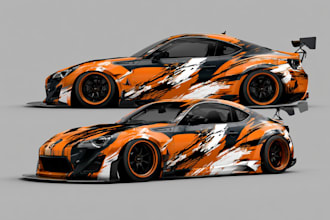 car wrap design, van wrap design