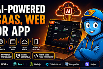 build your ai powered saas web or local business application